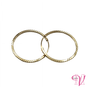 Boucles d'or 1 x 17 mm