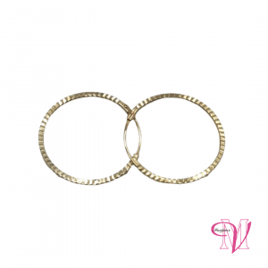 Boucles d'or 1 x 17 mm
